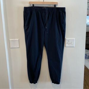 Banana republic jogger track pants in women's size xxl black